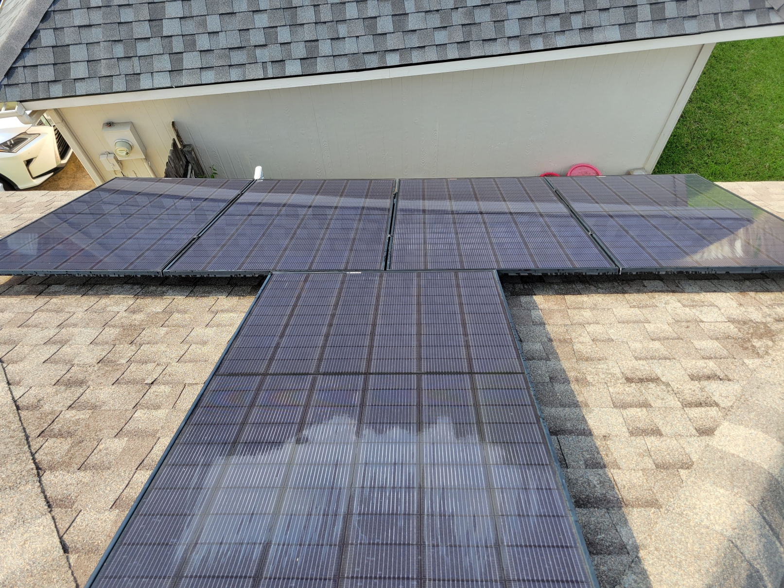 28 Solar Panels Cleaned in Katy, Texas
